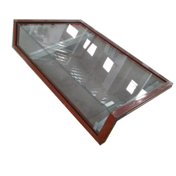  - aluminium profile 90 degrees corner window with good price support for custom