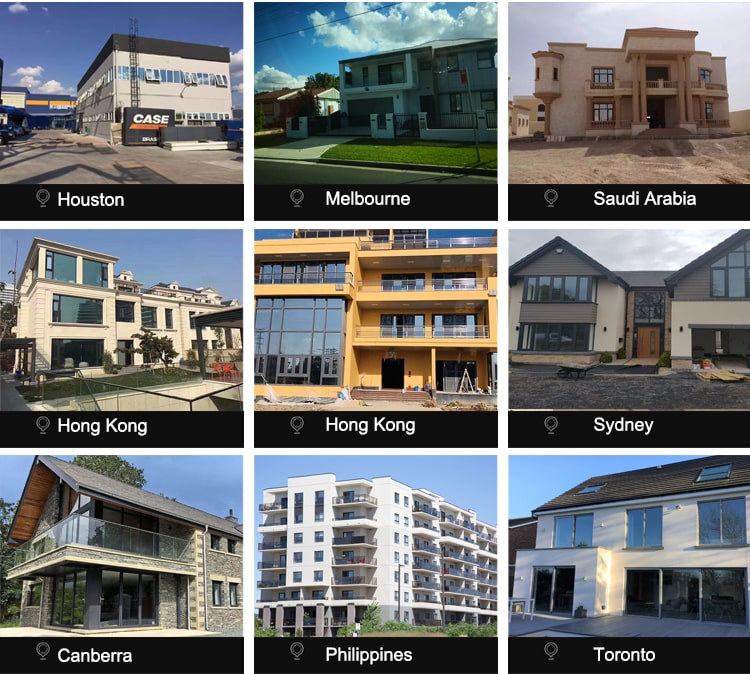 projects-show - Best Aluminum Windows & Doors Factory China - Kesenbao